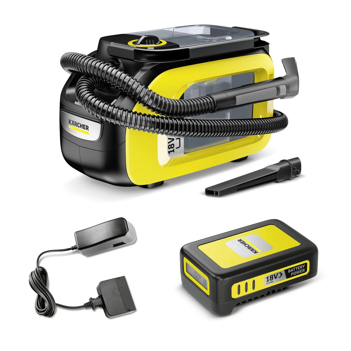 Kärcher Akumulatorowy odkurzacz piorący SE 3-18 Compact Battery Set