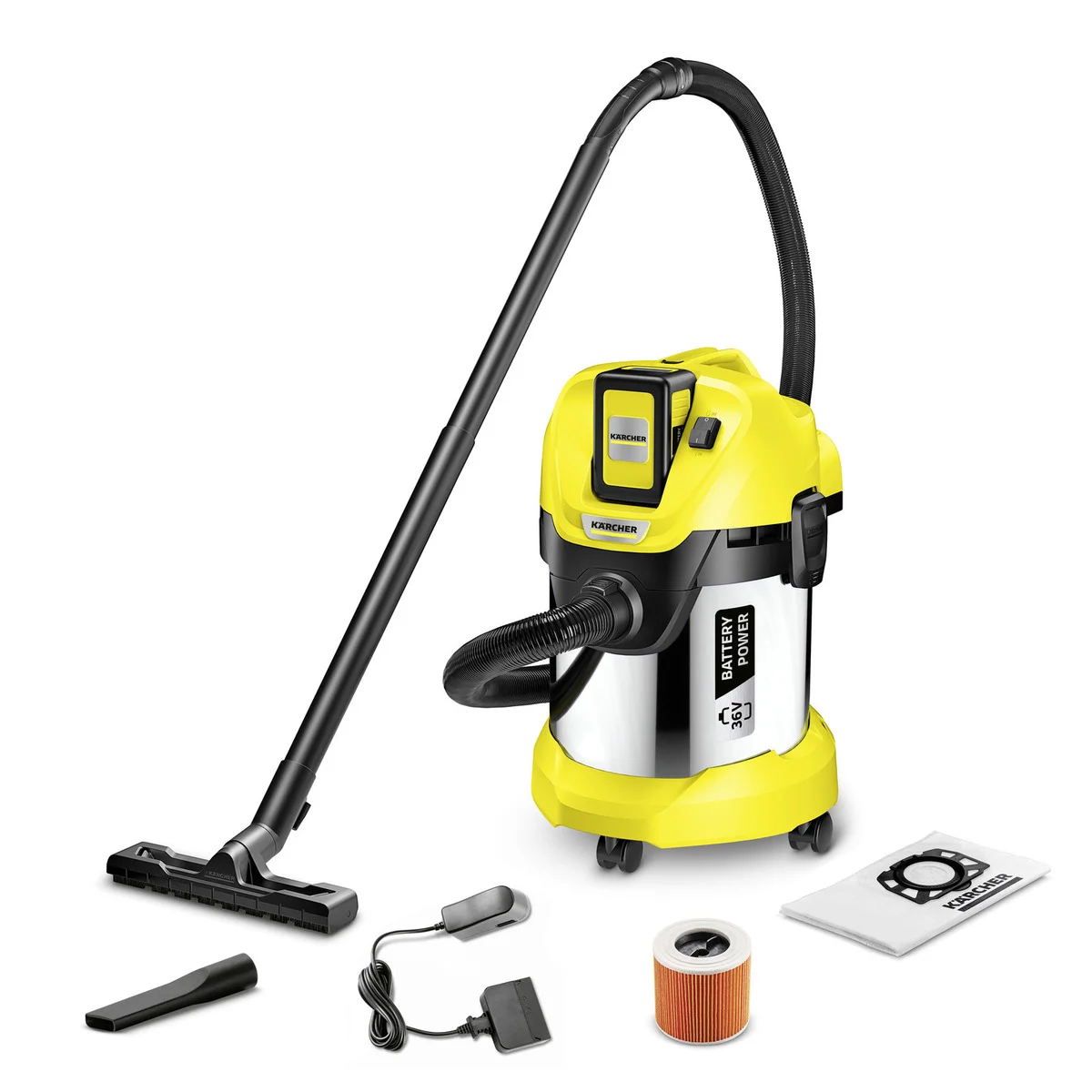 Kärcher Akumulatorowy odkurzacz uniwersalny WD 3 Battery Premium Set