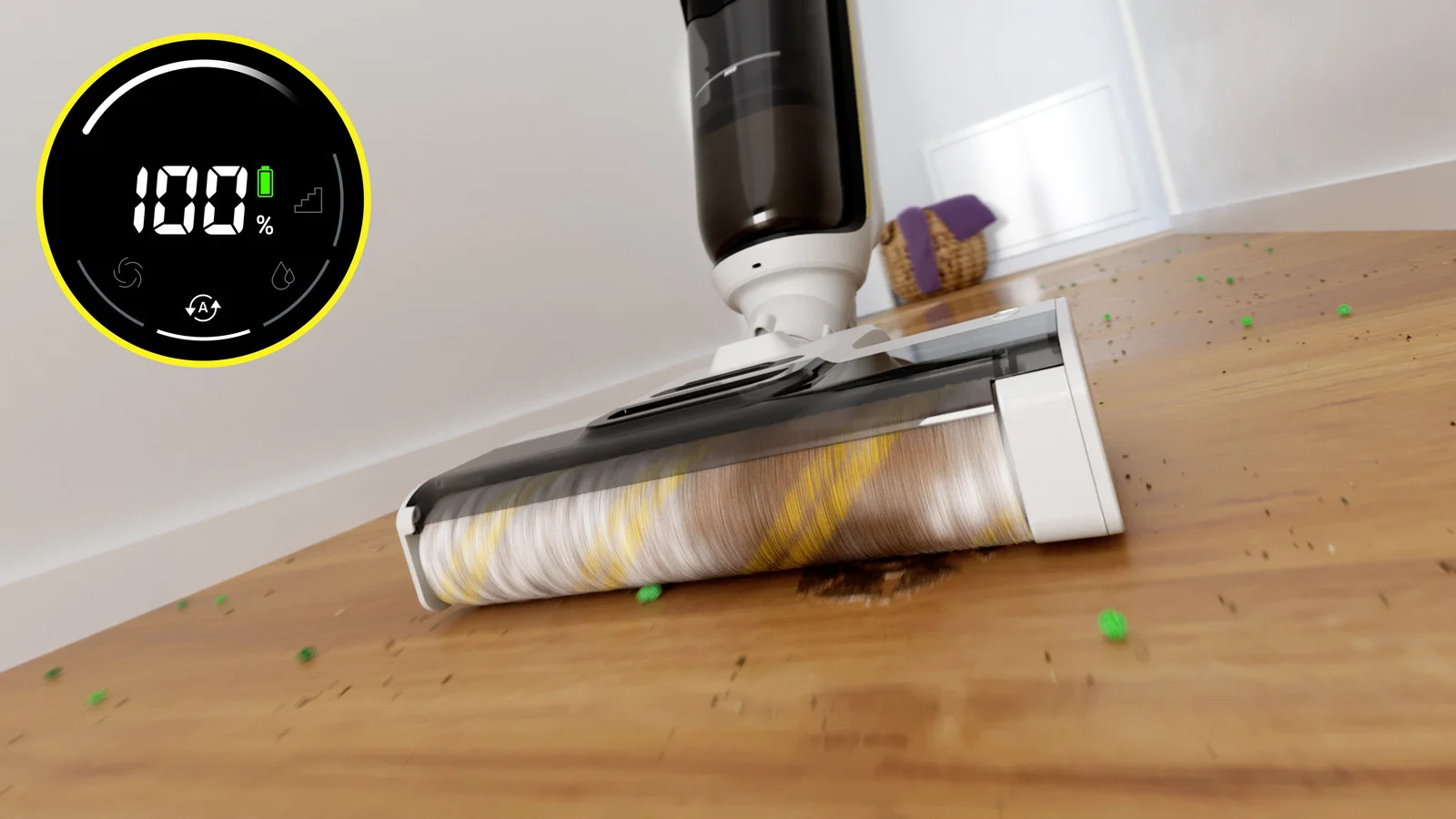 Kärcher Mop elektryczny z funkcją odkurzania FCV 4 Dry Extra