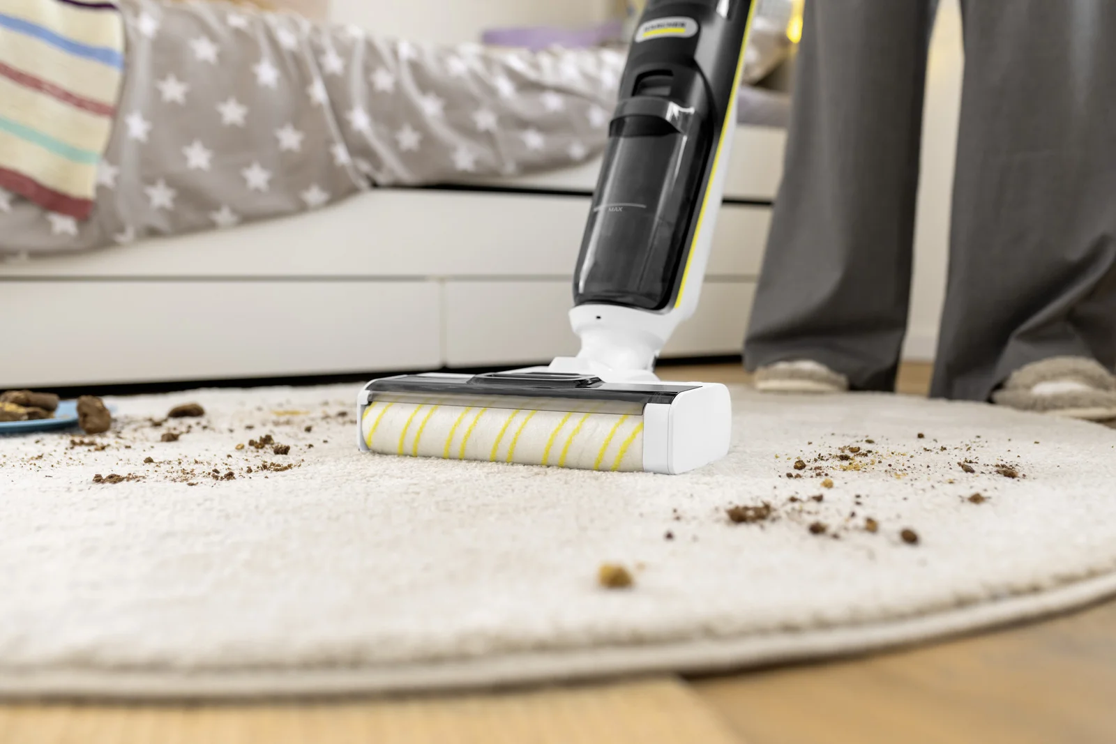 Kärcher Mop elektryczny z funkcją odkurzania FCV 4 Dry Extra