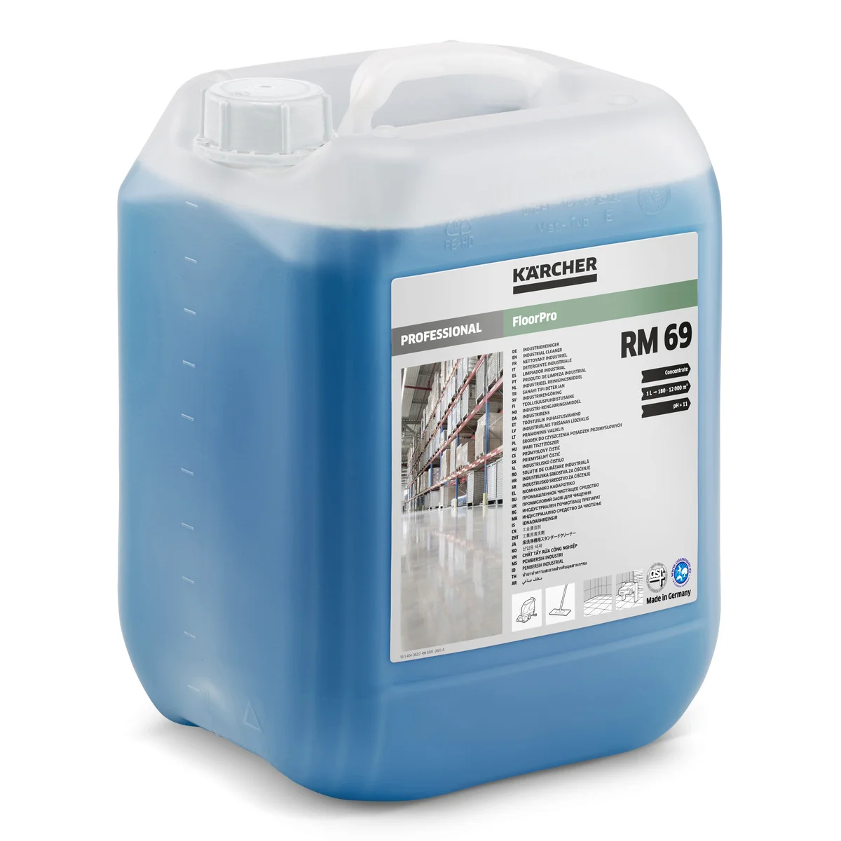 Kärcher RM 69 10l Środek do czyszczenia posadzek przemysłowych, 10l