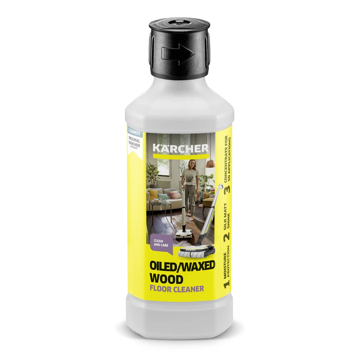 Kärcher Środek do czyszczenia podłóg drewnianych olejowanych / woskowanych RM 535, 500ml